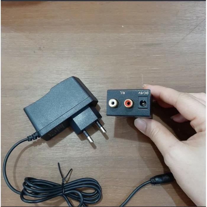 [Expert] alat sambungan audio dari smart tv ke speaker aktif /converter digital