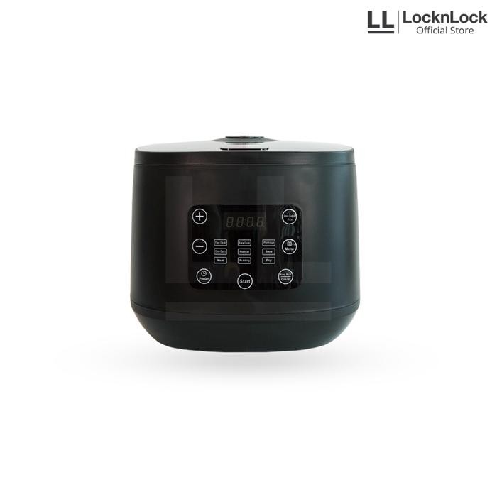[Expert] LocknLock Smart Low Carbo Rice Cooker 5L - EJR353BLK
