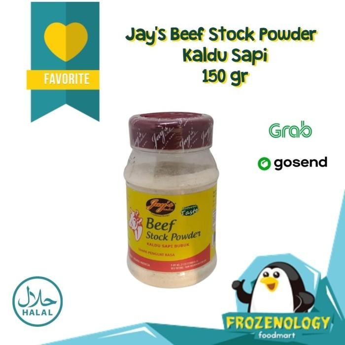 

(Allthebest) Jay's Beef Stock Powder Kaldu Sapi Bubuk 150gr Non MSG Kaldu MPASI
