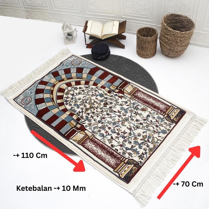 Sajadah Tebal / Sajadah Al Rawda Original & Sajadah Masjid Nabawi