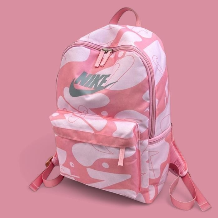 Tas Ransel Perempuan Nike Pink Backpack / Tas Sekolah Anak Remaja Dewasa Kantor Limited EDition