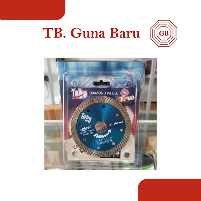 MATA POTONG TOHO 4" GRANIT / MATA POTONG KERAMIK / MATA GERINDA POTONG