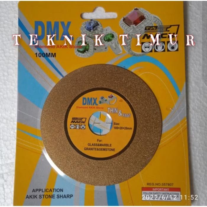 MATA GERINDA POLES BATU AKIK DMX MARMER 4 INCH