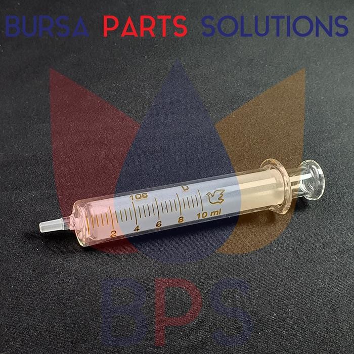 Spuit / Suntikan / Syringe Glass / Kaca / Beling for Solvent 10 ml