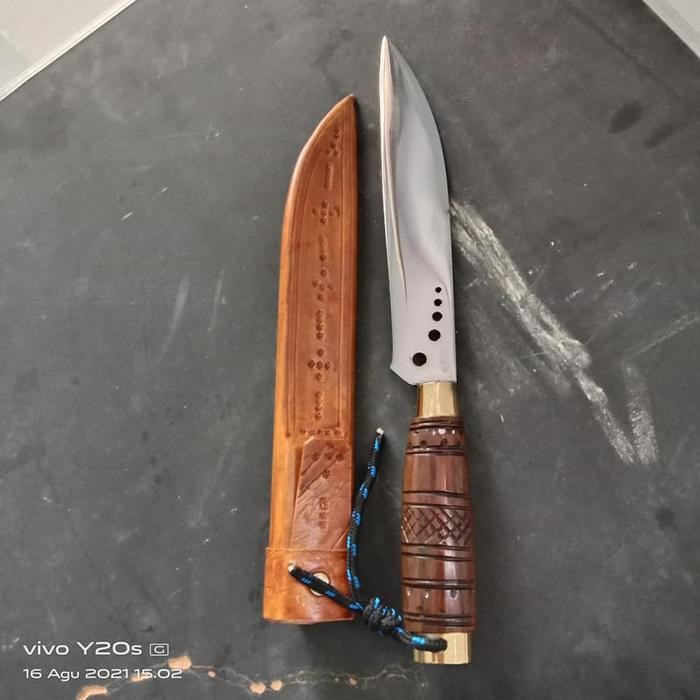 Pisau Survival Baja Asli