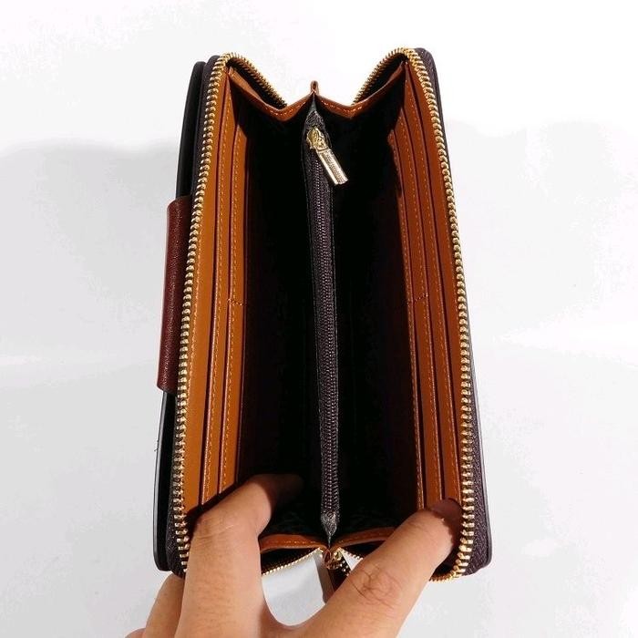 AIGNER dompet wanita kulit asli terbaru / dompet cewe / dompet perempuan kulit asli