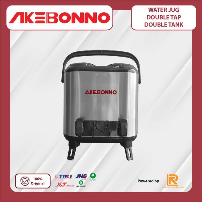 PROMO Akebonno Water Jug Double Tank Double Kran