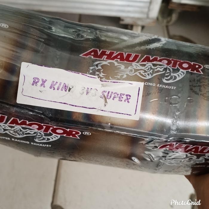 Knalpot telo kolong ahau rx king