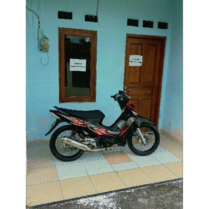 Memind Shop knalpot Supra 125 model standar by HMR RACING EXHAUST(sudah ada bautnya)