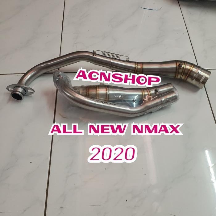 LEHER KNALPOT NMAX NEW/HEADER KNALPOT NMAX 2020/PIPA KNALPOT NEW NMAX