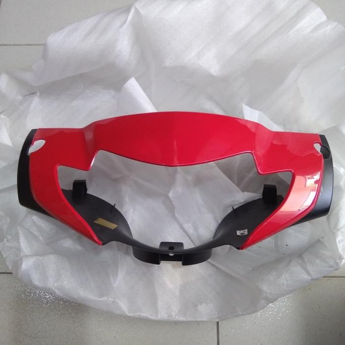 Batok Lampu Depan Supra X 125 Merah. 53205-Ktm-860Fmv