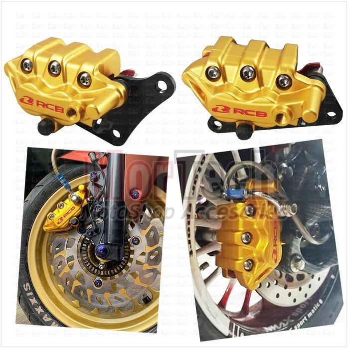 Kaliper Rcb Yamaha Nmax Caliper Disc Brake Piringan Rem Cakram Racing Boy Rcb Rem Cakram Set
