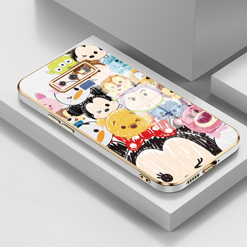 Casing Untuk Samsung Galaxy Note 9 Note 8 Case Casing Foto Persahabatan silikon tahan HP Softcase Ka