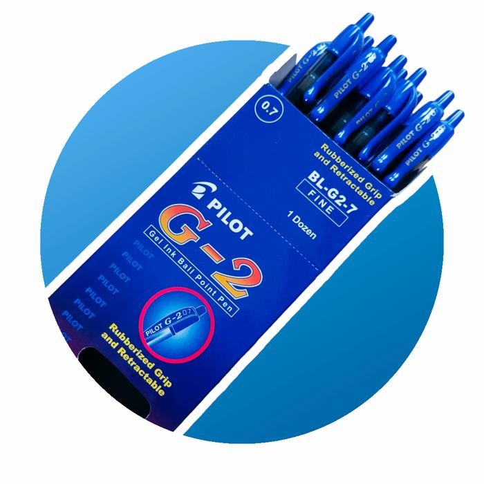 

Pulpen Pilot Gel G2 / Pen Pilot BL-G2 0.5/0.7 (12Pcs)