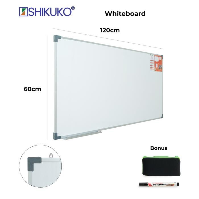

PAPAN TULIS WHITEBOARD 60 X 120 HPL - PAPAN TULIS BESAR