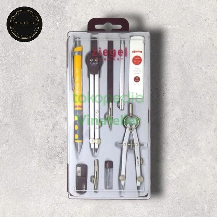 Rotring Ziegel Compass Set Jangka