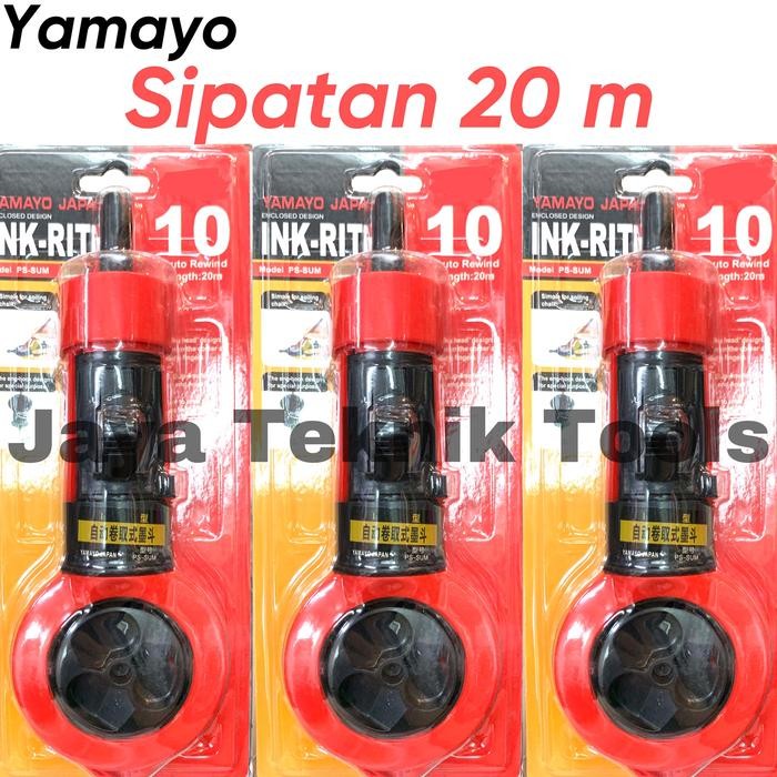 

Sipatan Ink Rite 20 meter Tinta Murah Marking Tool Alat PS Sum Merah