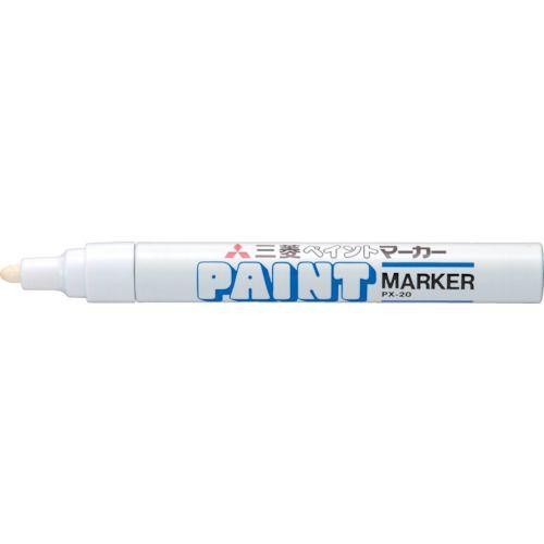 

Uni Mitsubishi Paint Marker White PX20.1 -Spidol Oil-based for Marking
