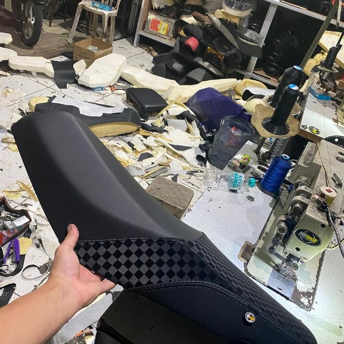 fullset jok motor custom busa latex motif catur mbtech carerra mio sporty/mio j xeon xride mio soul