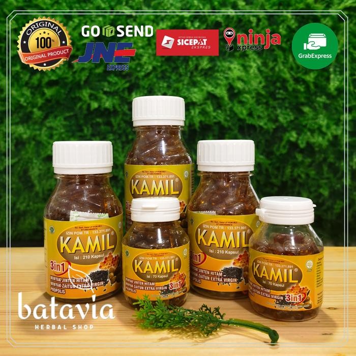 Kamil habbatussauda zaitun propolis 3 in 1