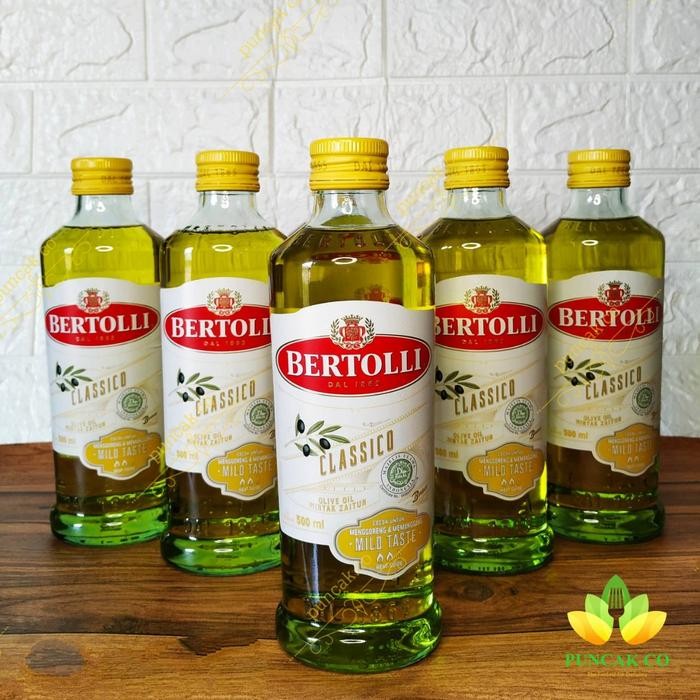 

BERTOLLI Classico Olive Oil 500 Ml/ Minyak Zaitun Minyak Goreng Halal