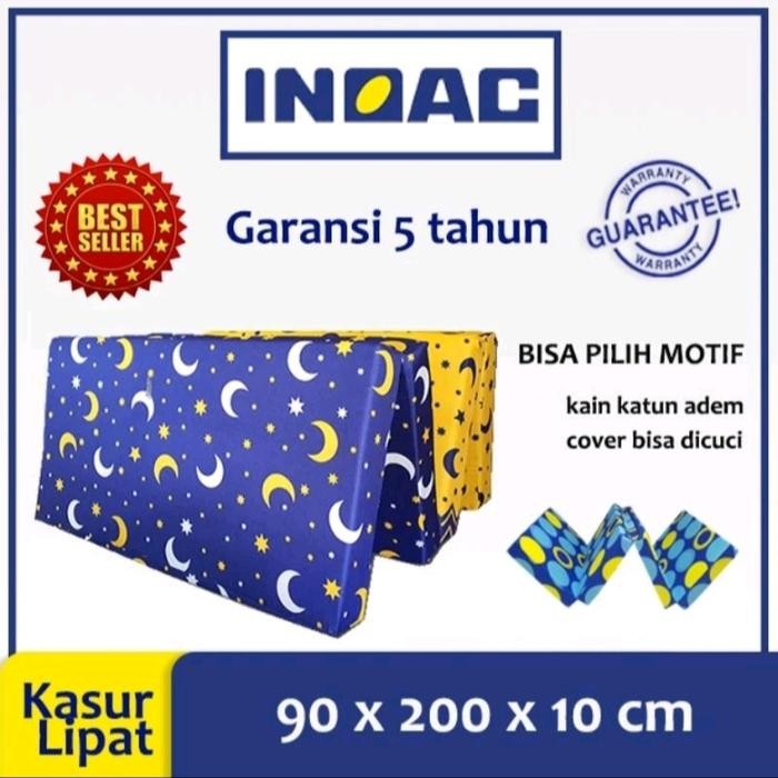 Kasur Lipat Inoac Tebal 10Cm Kasur Lantai Kasur Lipat / Kasur Lesehan