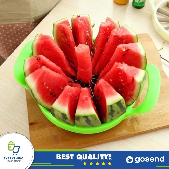 Watermelon Cutter Pemotong Semangka Melon tong Slicer