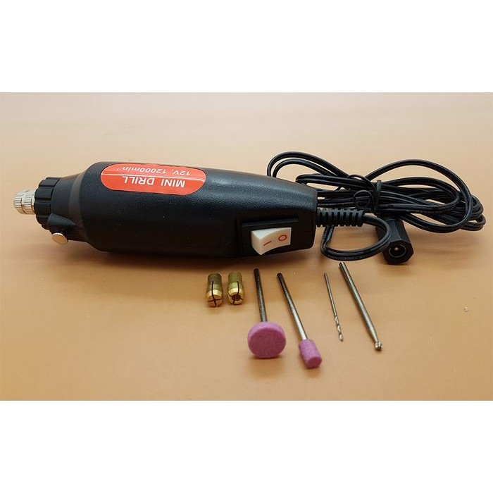 Mini drill / grinder / mini rotary 12000rpm 12v DC