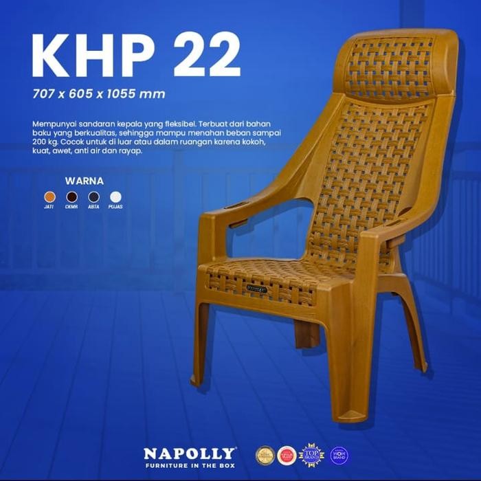 Kursi Plastik/Kursi Santai Napolly
