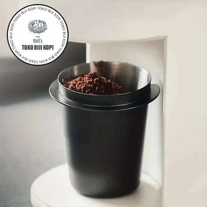 

(Expert) Dosing Cup Portafilter Kopi Espresso Machine Stainless Steel HB5 Hitam
