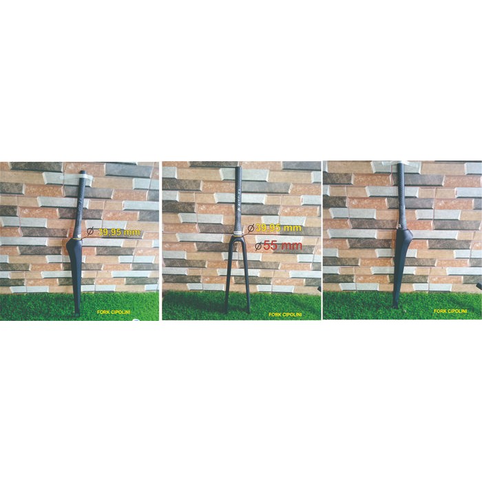 FORK CARBON 700C TAPER DAN NON TAPER OVERSIZE 28,6 MM RIM BRAKE