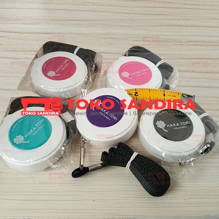 

Meteran Roll Hakatori/meteran kain/meteran jahit/meteran baju/sentian