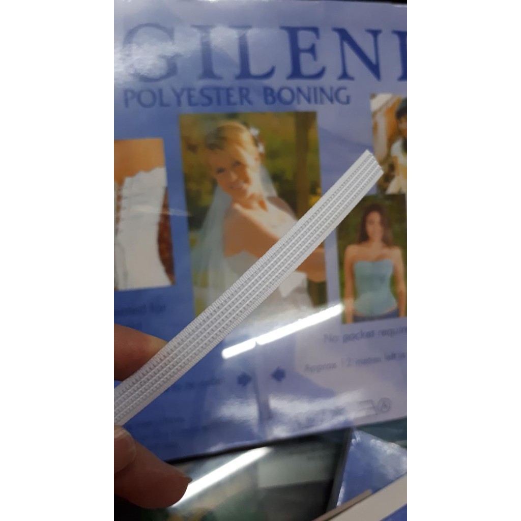 

(Expert) Balen Jahit 1,2cm/ Tulangan polyster yang bisa dijahit Permeter