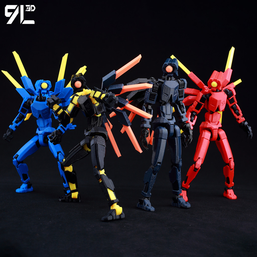 In Stock 3D Printed Ultrakill V1 V2 Series Toys 14Cm Action Figures Multi-Jointed Movable Shapeshift
