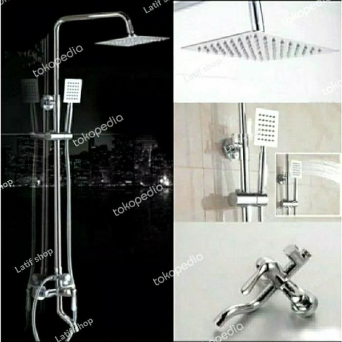 Terbatas Kran Column Set Panas Dingin .Shower Tiang Panas Dingin Model Toto