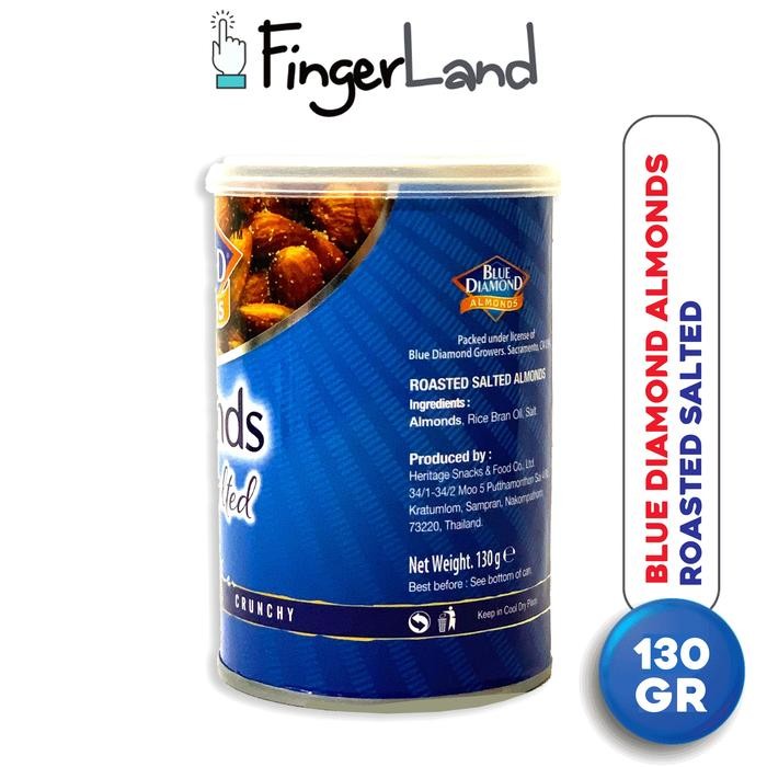 

Blue Diamond Roasted Almonds Salted 130 Gram Kacang Almond Asin