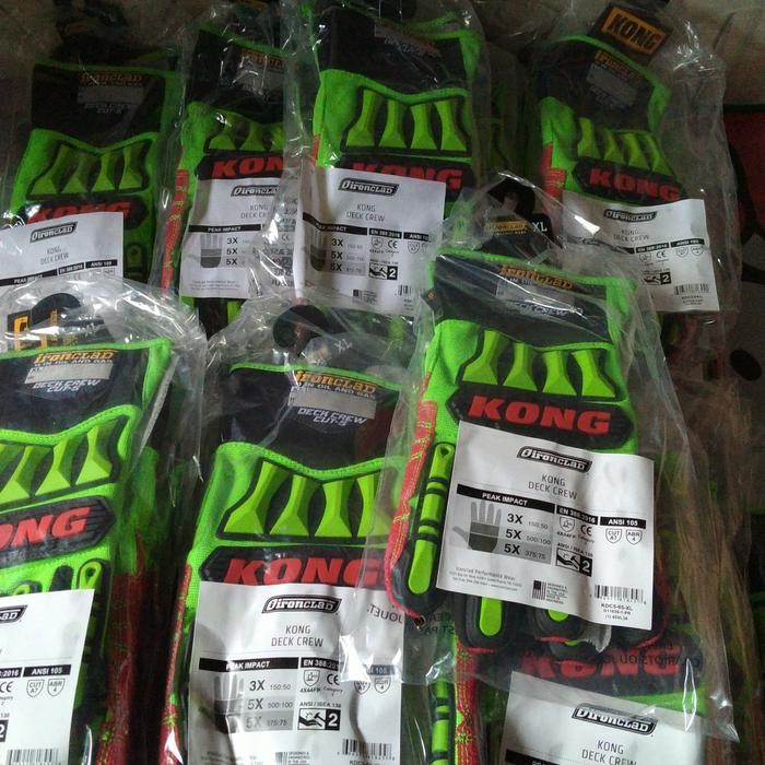 hand gloves ironclad kong cut 5