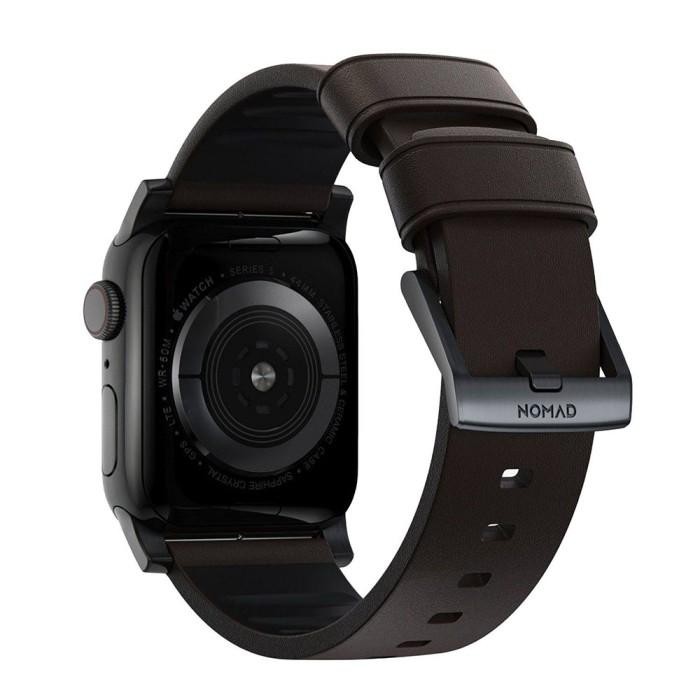 

(Expert) Strap Apple Watch 44mm / 42mm Nomad Leather Waterproof Modern Band