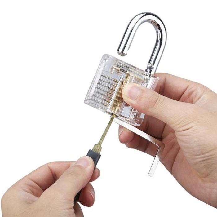 alat pembuka gembok set lengkap congkel gembok pintu darurat
