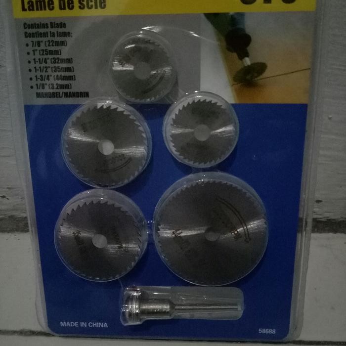 mata gergaji potong mini grinder Mata gergaji set 6pcs Pvc