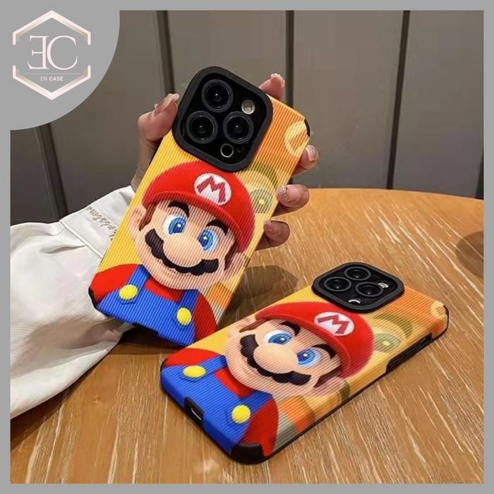 

(Expert) Casing Iphone 11 12 Pro Promax Plus Mini Model Mario Kartun Lucu Keren