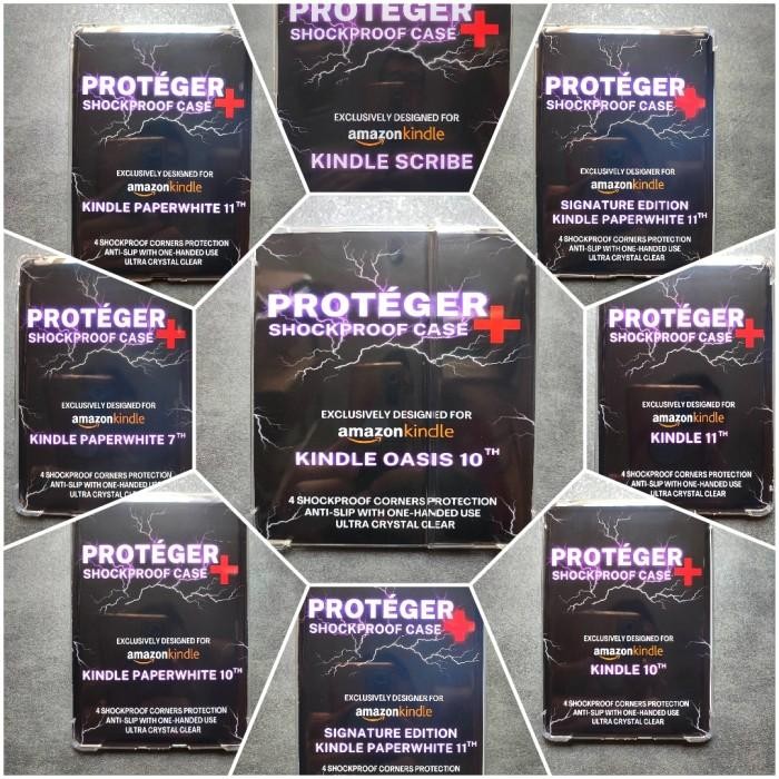 

(Expert) kindle 11th 2022 Clear Case Shockproof TPU Cover Bening Transparan