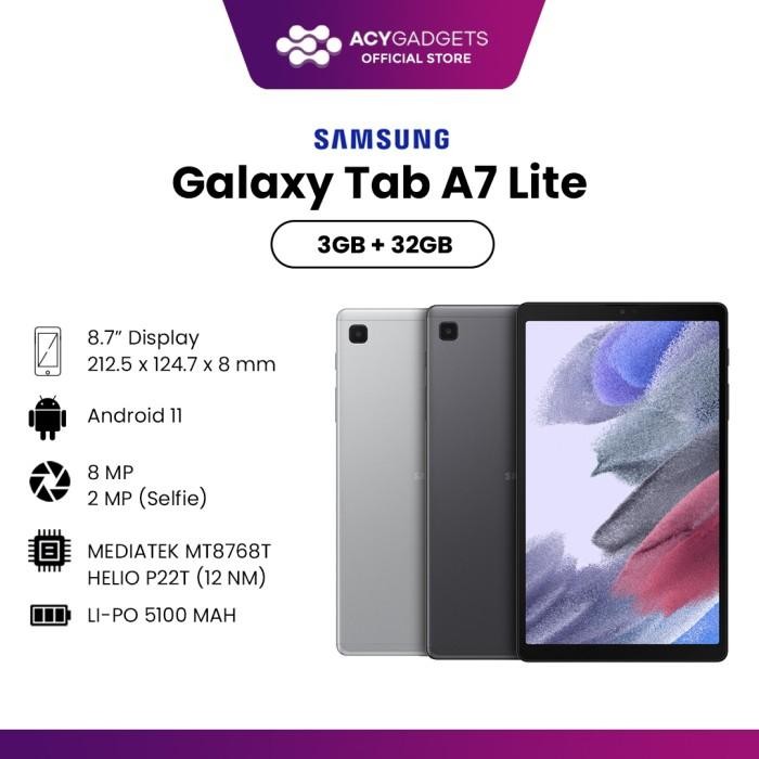 

(Expert) SAMSUNG GALAXY TAB A7 LITE 3/32GB GARANSI RESMI SEIN