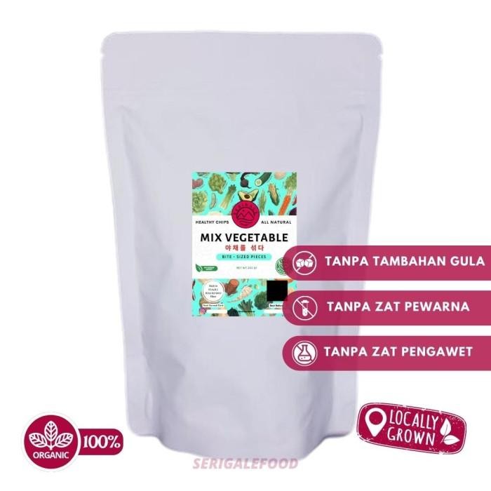 

(Expert) Keripik Sayur Mix I 1000 ML I Wortel Kentang Okra Edamame I SERIGALE