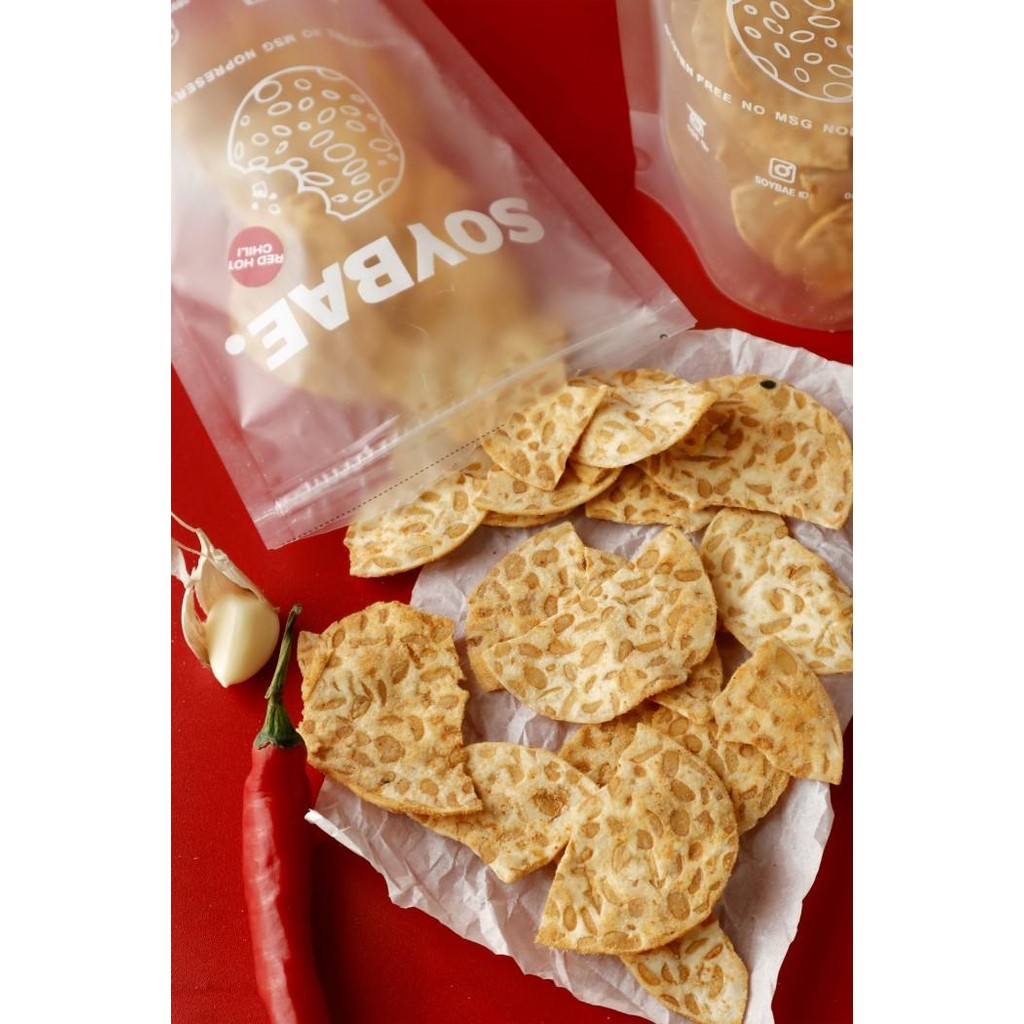 

(Expert) Keripik Tempe / Red Hot Spicy - isi 5 packs / SOYBAE Spicy