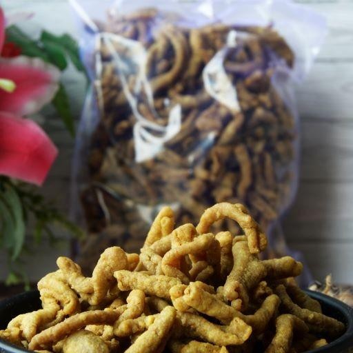 

(Expert) KRIPIK USUS AYAM KILOAN 1 KG GURIH RENYAH AFIF JAYA CEMILAN