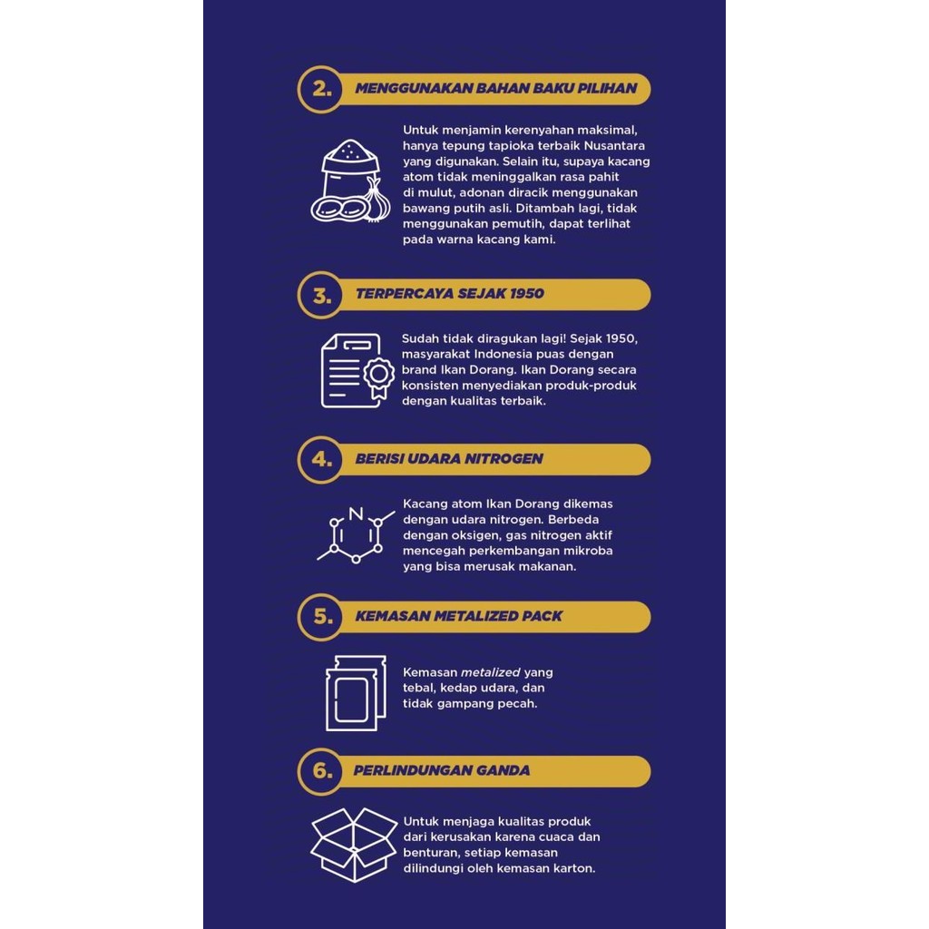 

(Expert) Kacang Atom Ikan Dorang 45gr (Original) - Multipack 10 pcs