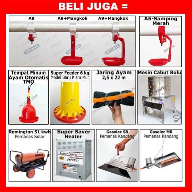 IGM Indukan Medion Pemanas Ayam rip Gasolec Heater Gas Brooder