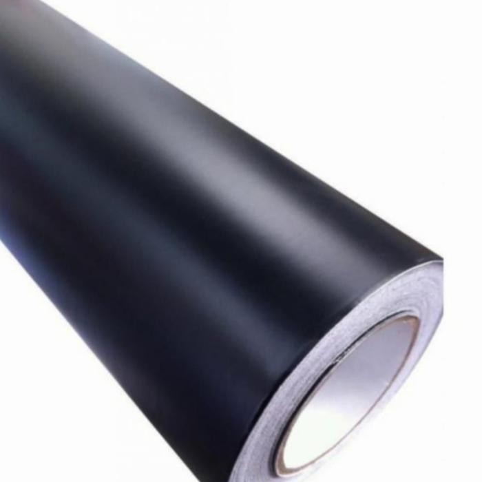 stiker Vinyl Hitam Matte & Glosy lebar 122