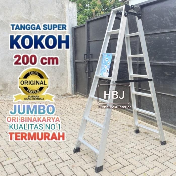 

Terlaris Tangga Lipat Super Jumbo Asli Binakarya / Ukuran 1,5M / 2M